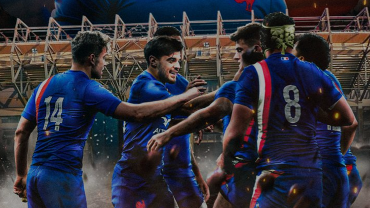 Posters France Rugby Les Bleus