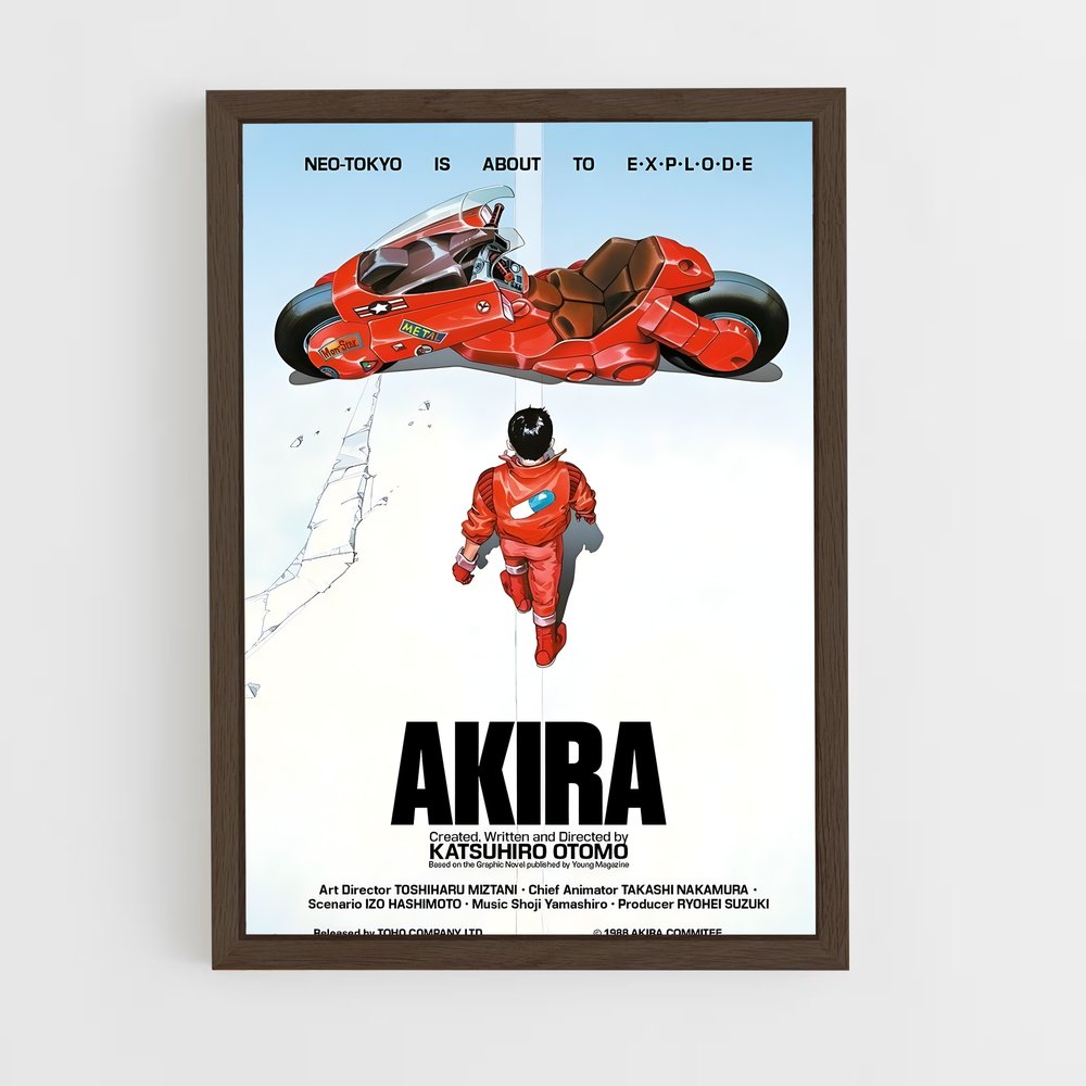 akira-6 cadre Bois foncé