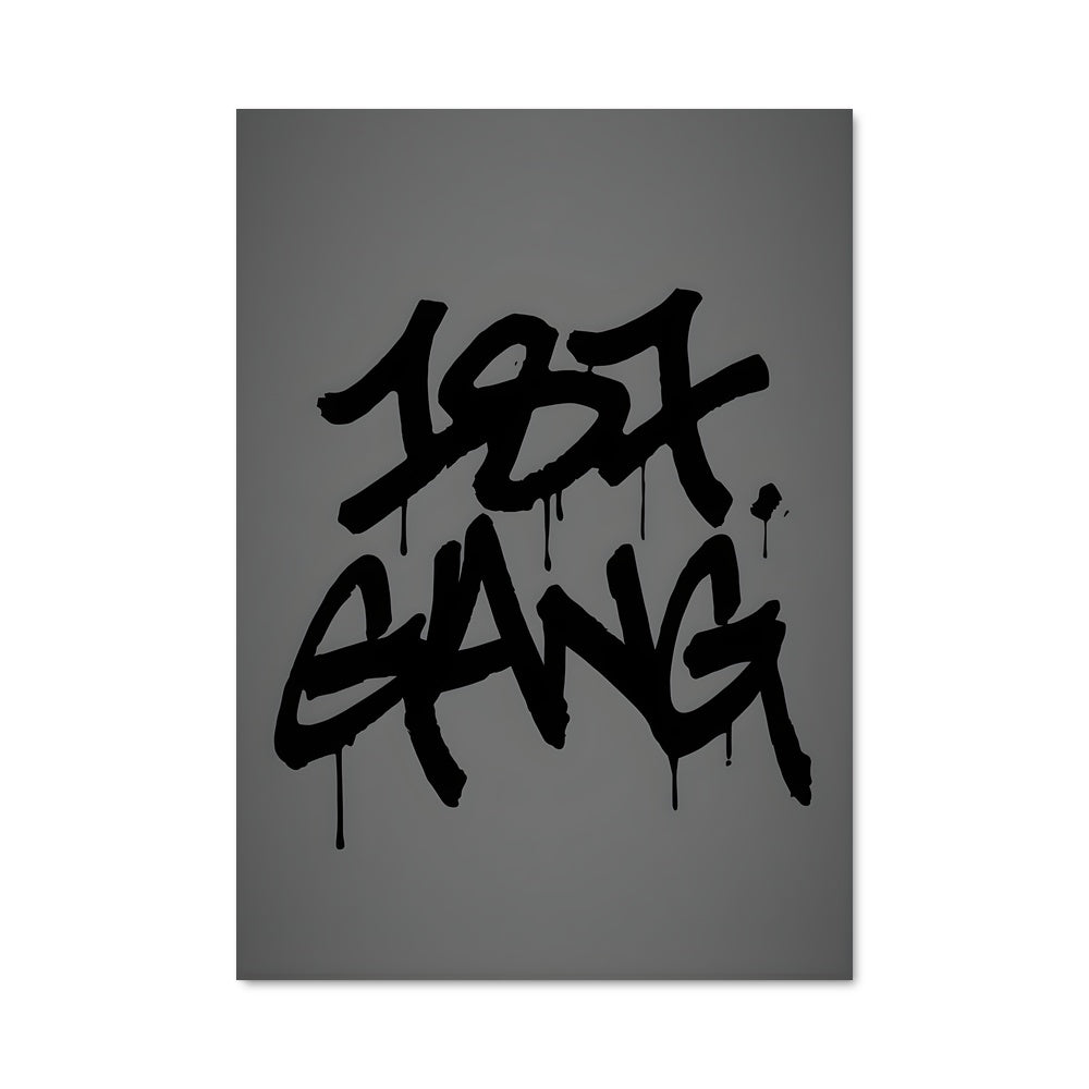 Poster Graffiti Urbain