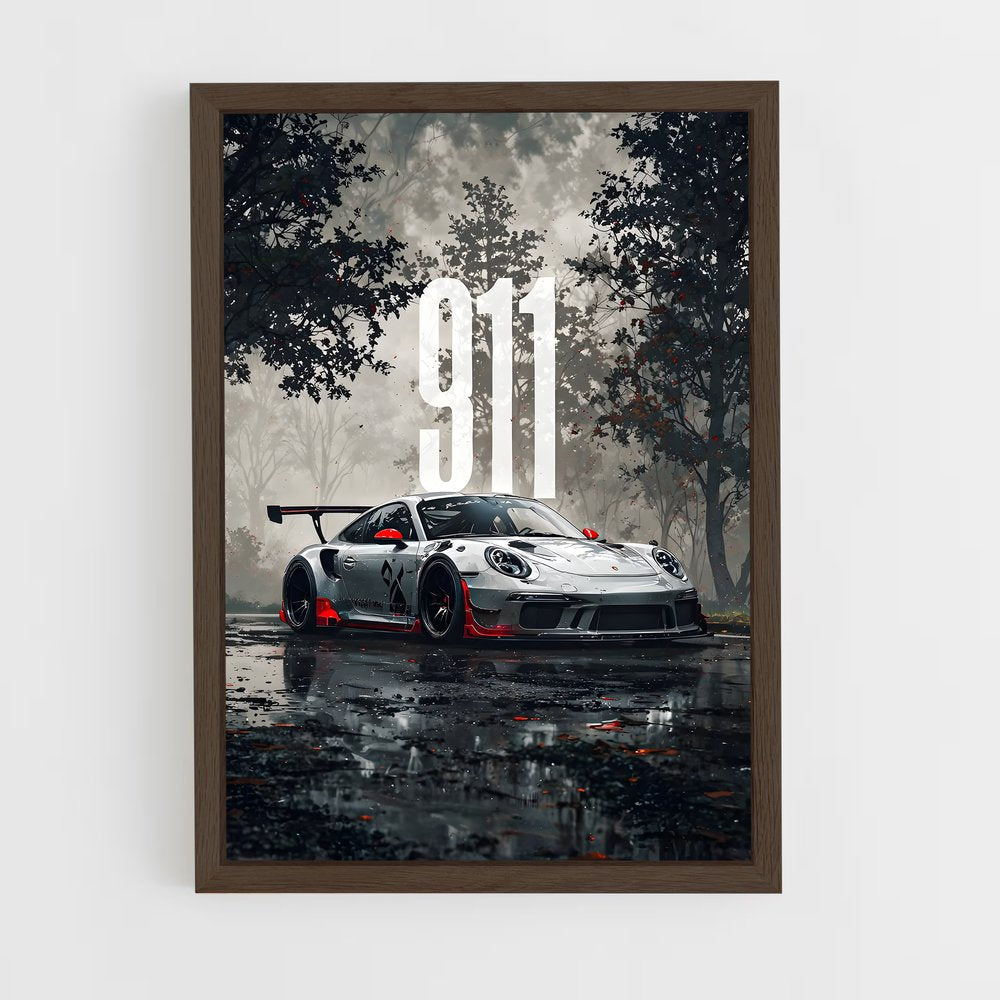 ap-911 r-5 cadre Bois foncé