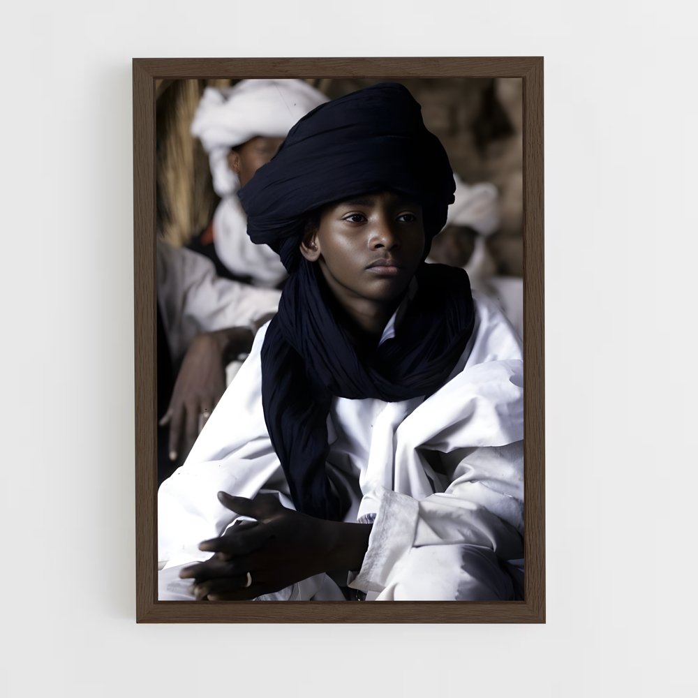 ap-agadez mosque-1 cadre Bois foncé