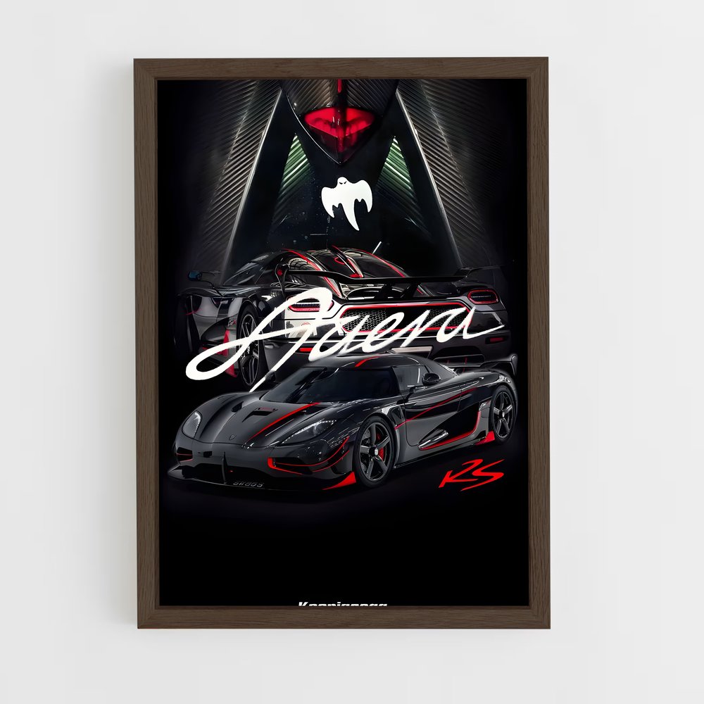 ap-agera rs-1 cadre Bois foncé