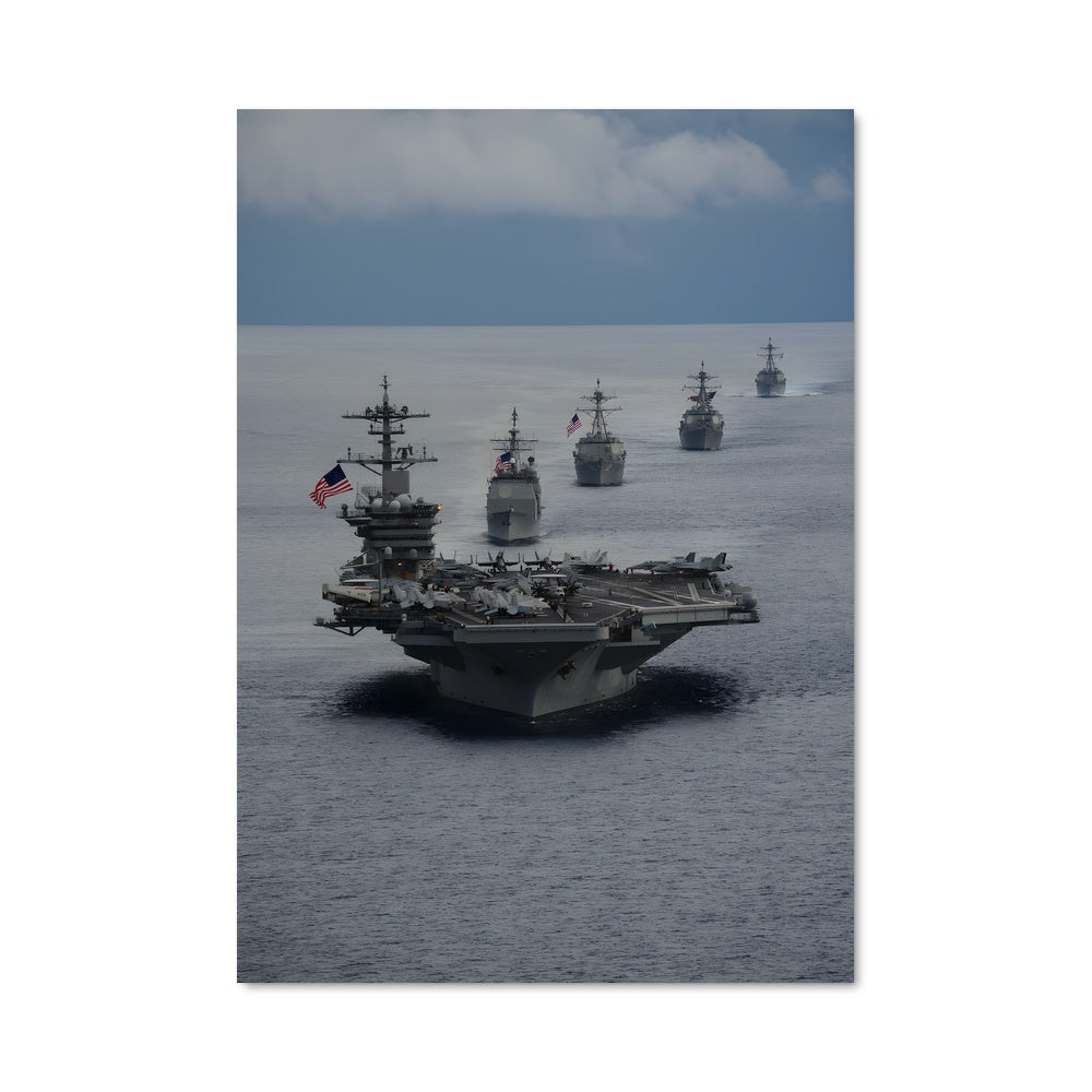 Poster Flotte en Action