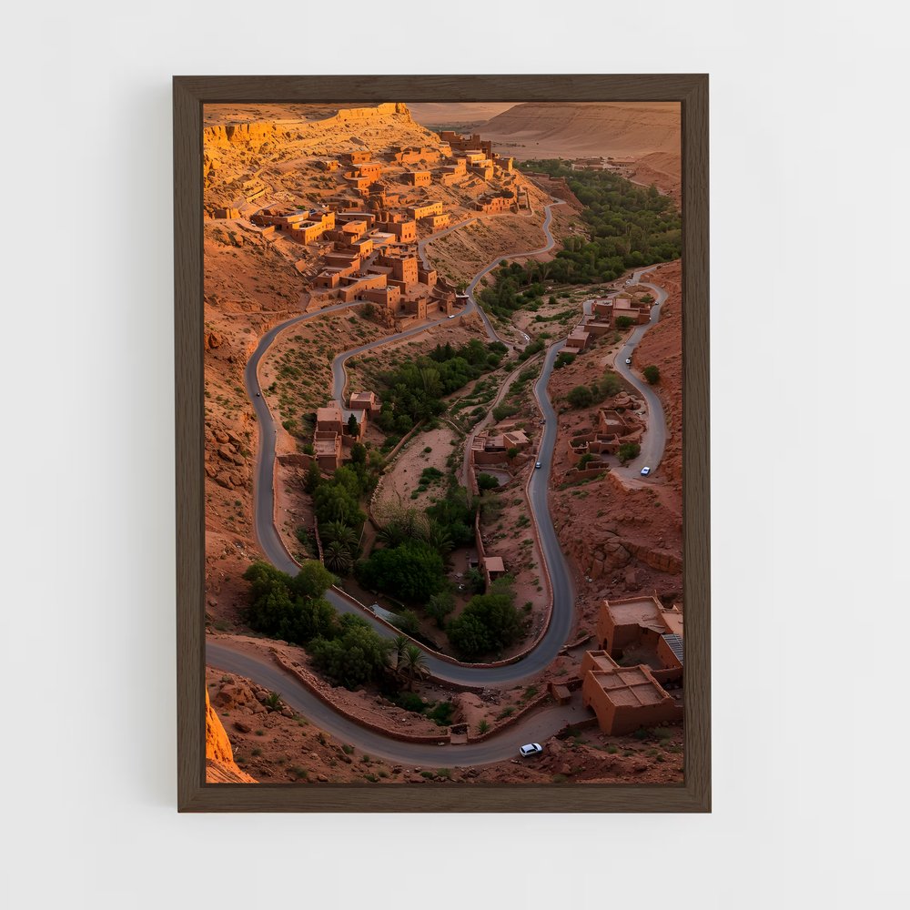 ap-ait benhaddou-2 cadre Bois foncé