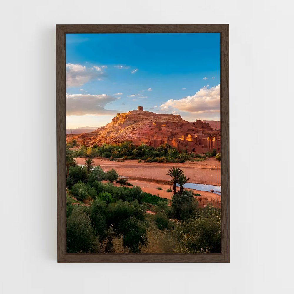 ap-ait benhaddou-5 cadre Bois foncé