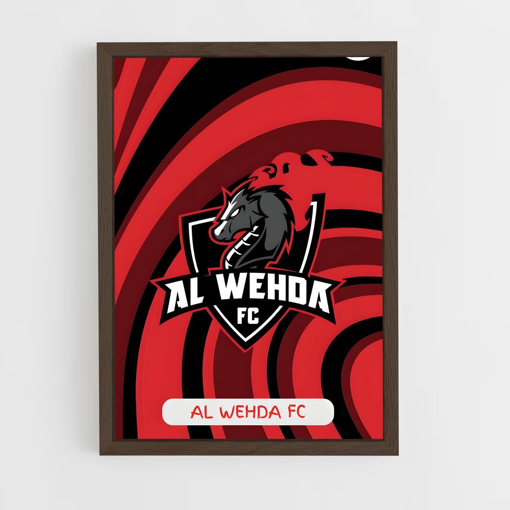 ap-al wehda fc-1 cadre Bois foncé