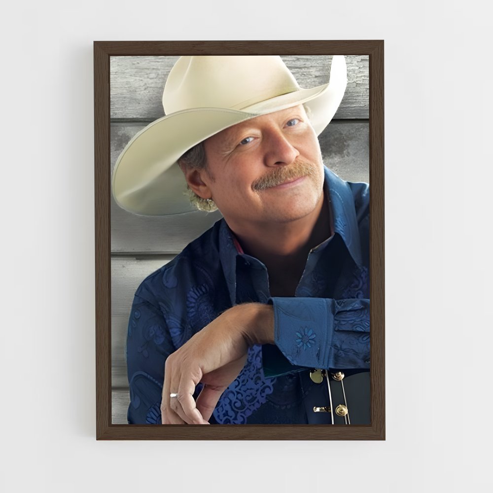 ap-alan jackson-4 cadre Bois foncé