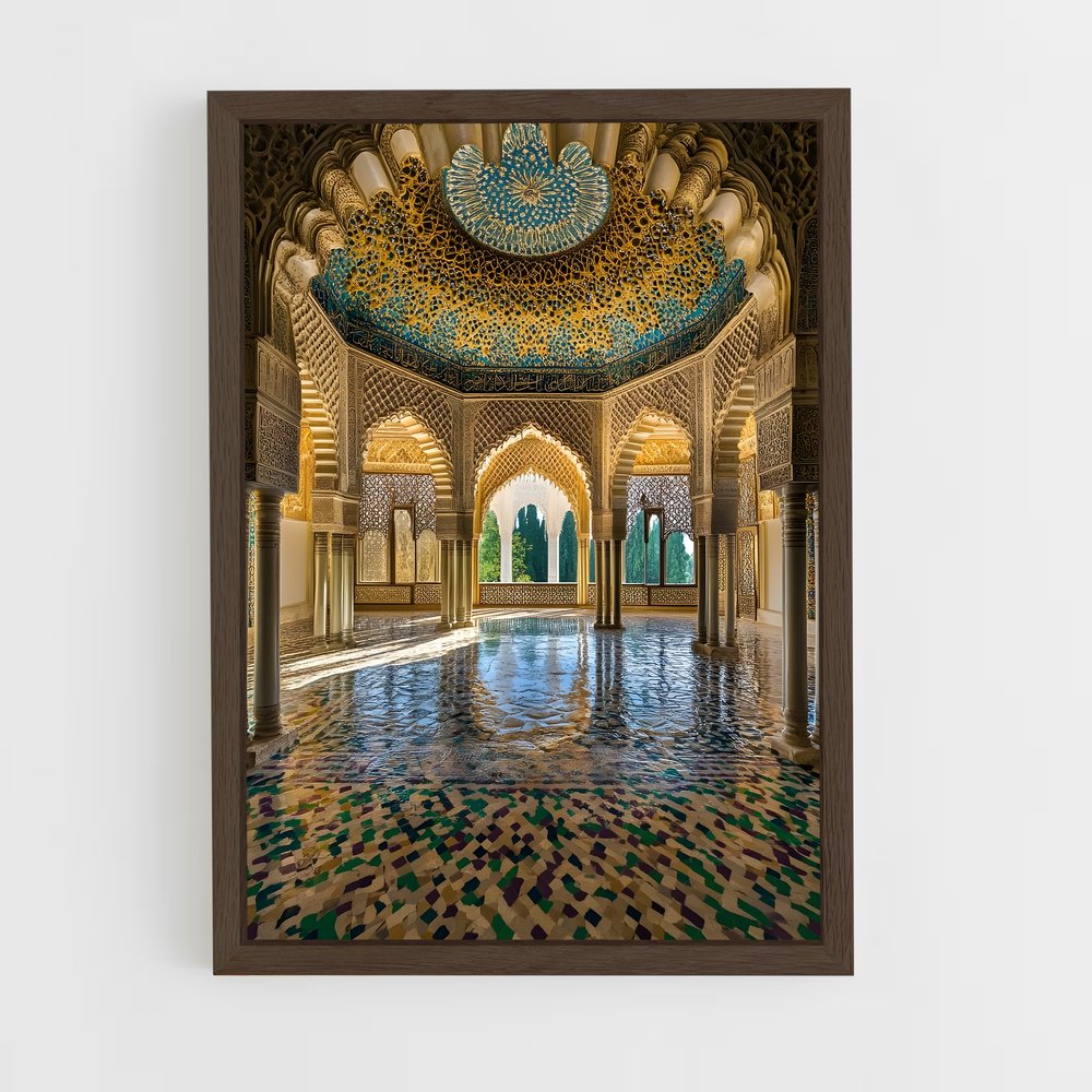 ap-alhambra-3 cadre Bois foncé