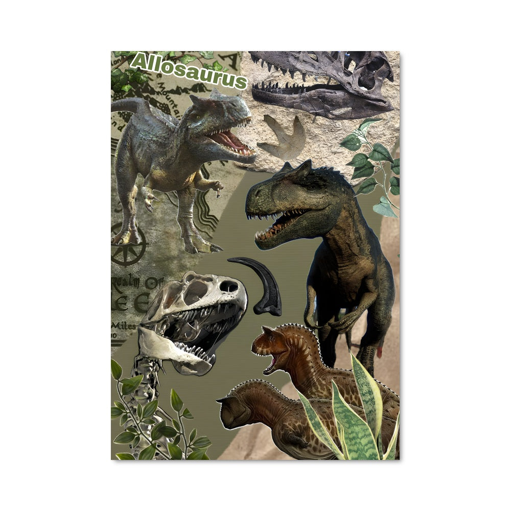 Poster Les Géants du Jurassique