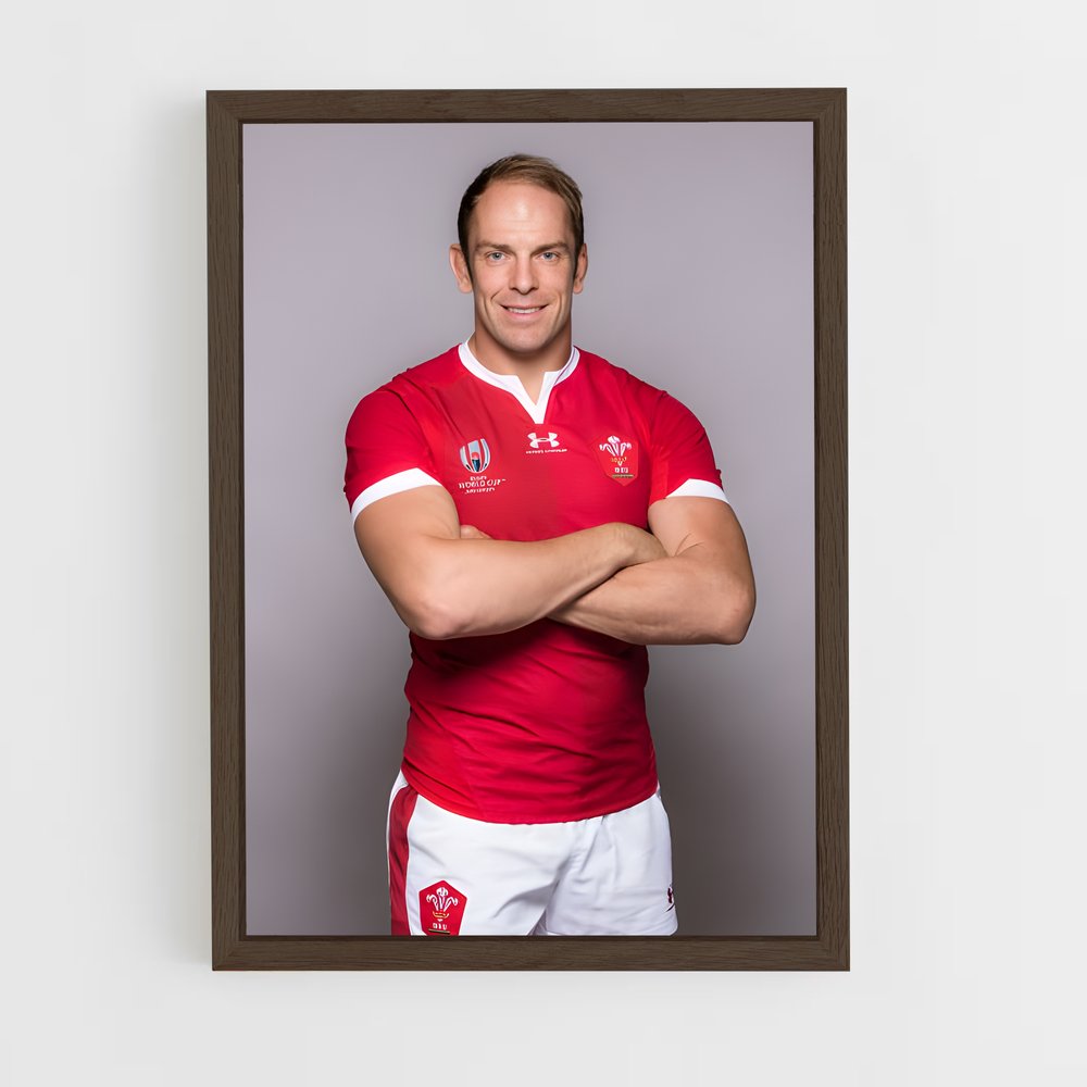 ap-alun wyn jones-1 cadre Bois foncé