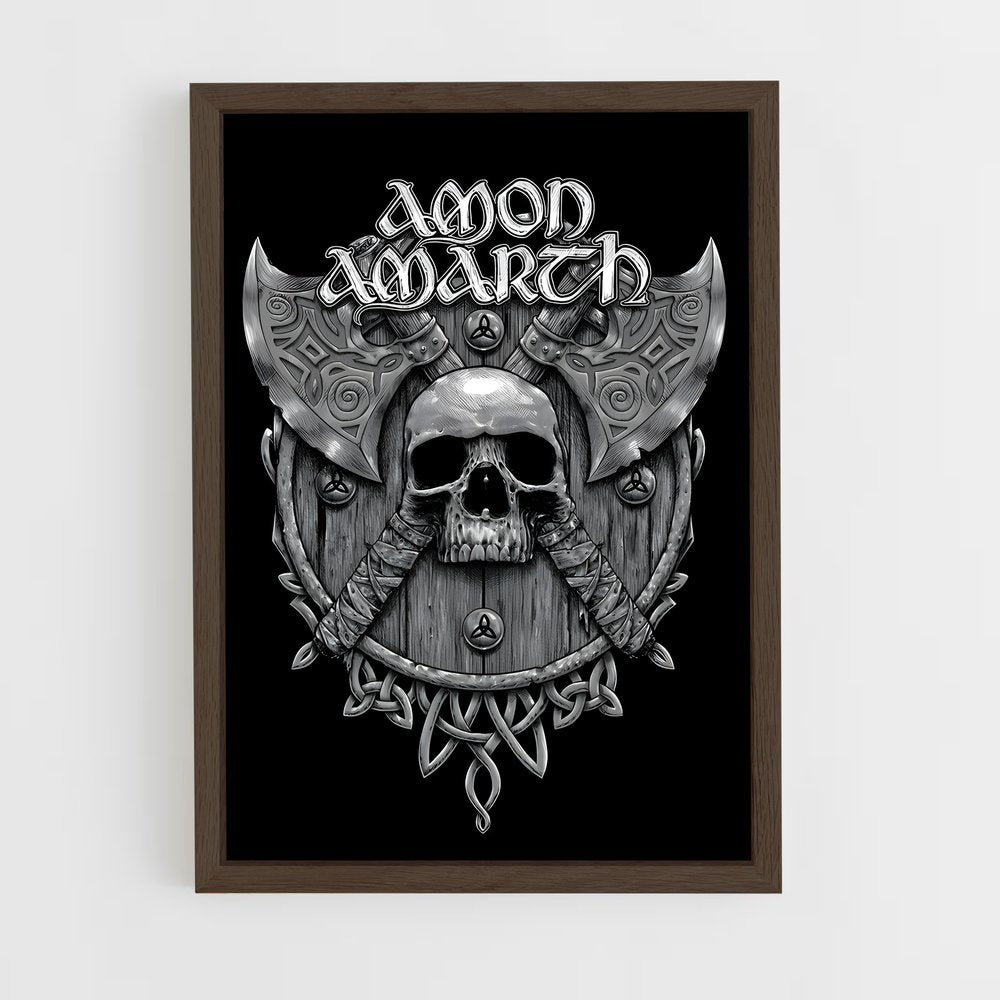 ap-amon amarth-2 cadre Bois foncé