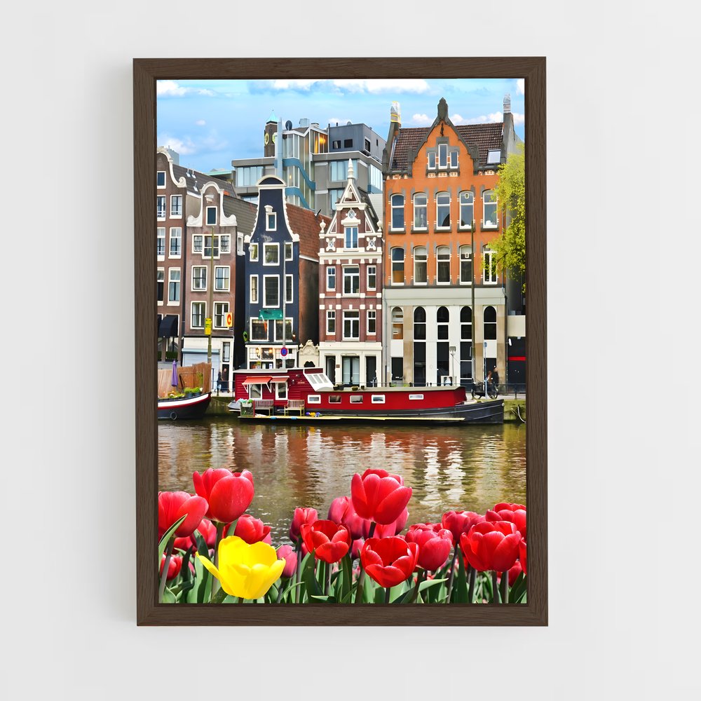 ap-amsterdam-8 cadre Bois foncé