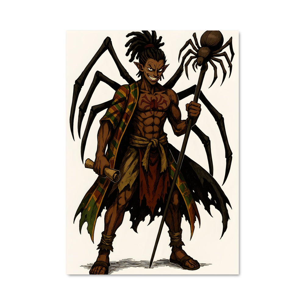 Poster Anansi le Héros