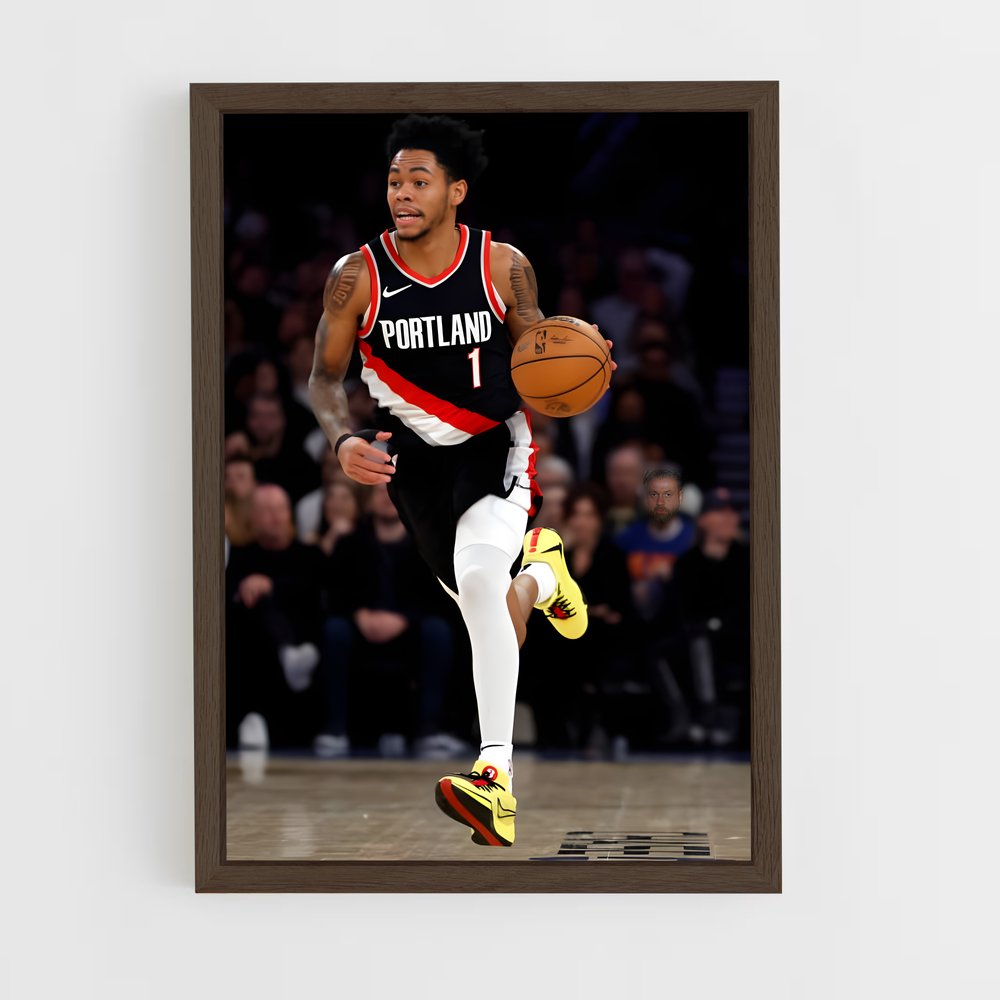 ap-anfernee simons-1 cadre Bois foncé