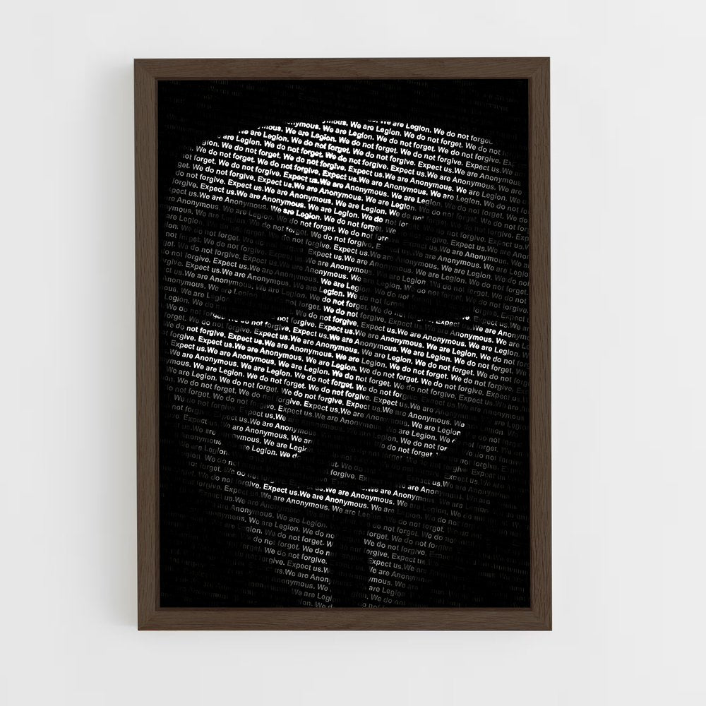 ap-anonymous-5 cadre Bois foncé