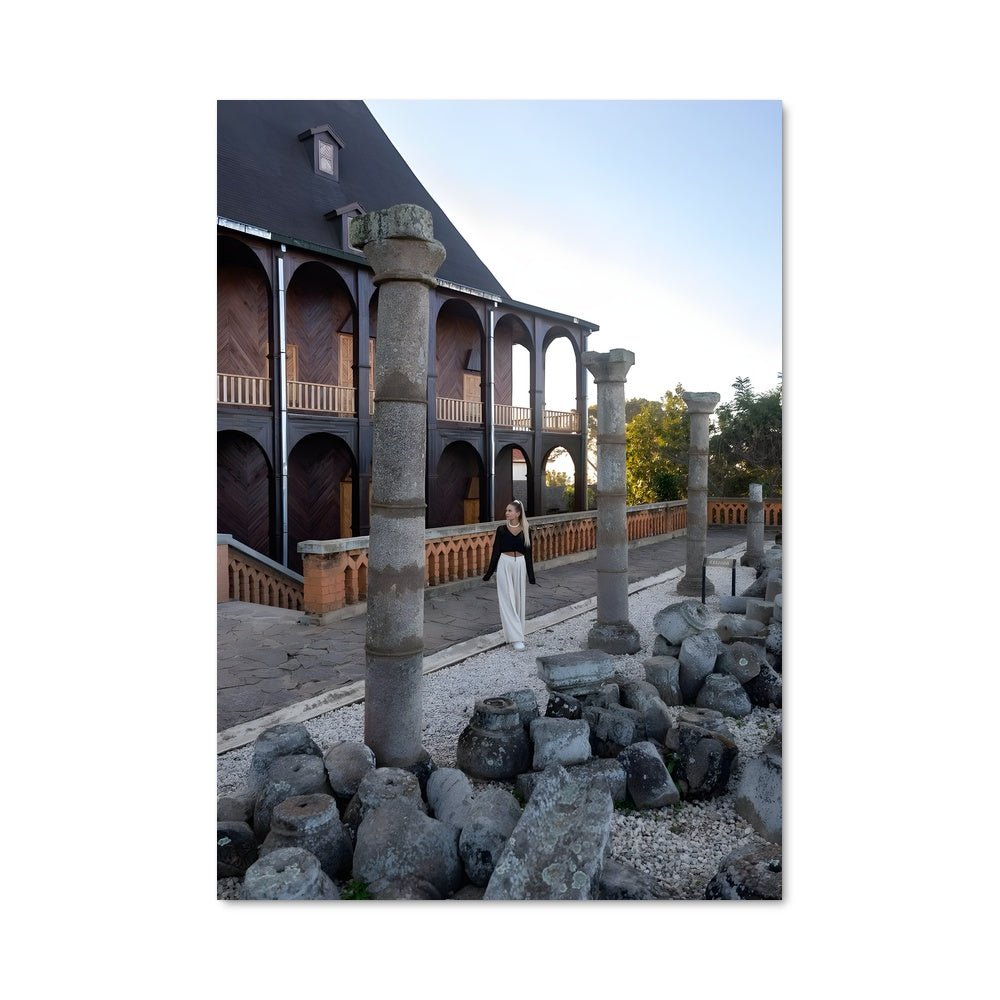 Poster Femme de l'Architecture