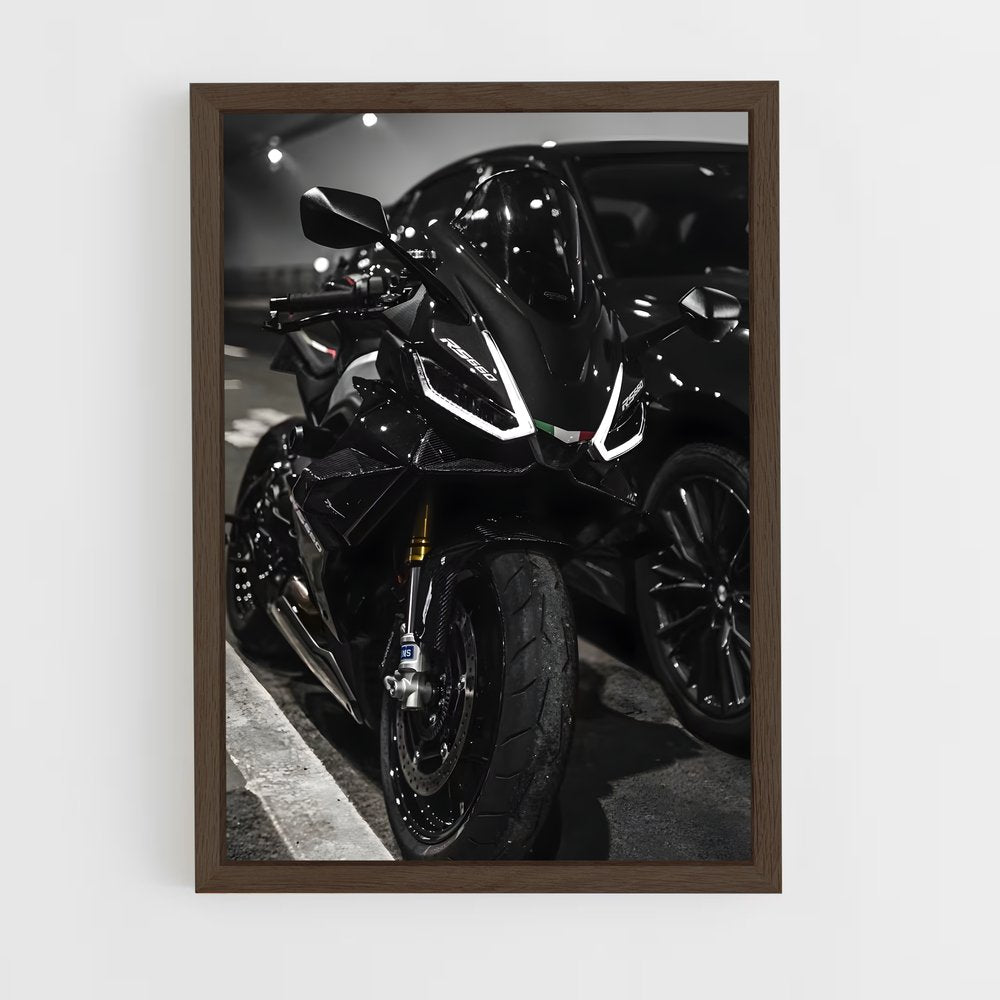 ap-aprilia-1 cadre Bois foncé