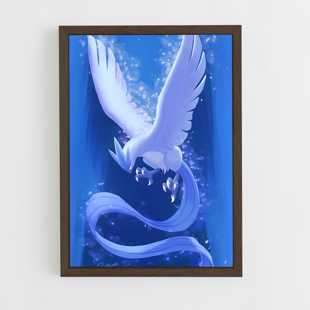 ap-articuno-1 cadre Bois foncé