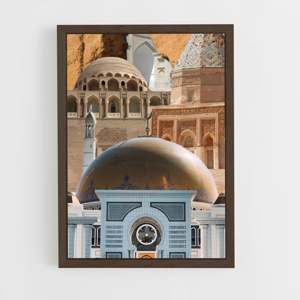 ap-ashgabat-4 cadre Bois foncé