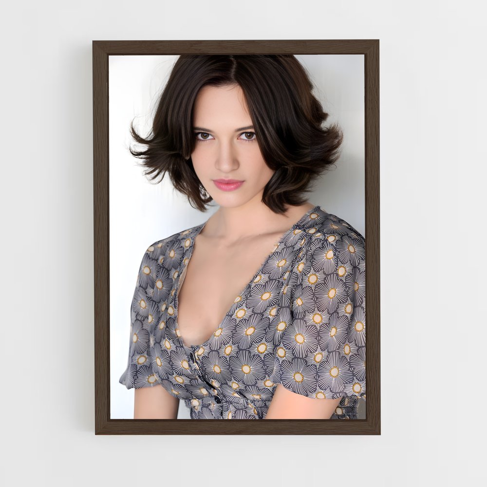 ap-asia argento-4 cadre Bois foncé