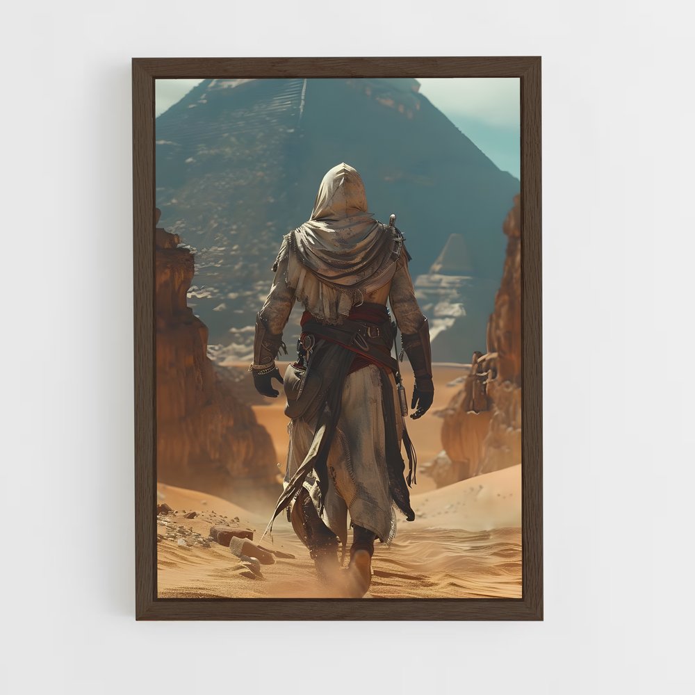 ap-assassins creed-9 cadre Bois foncé