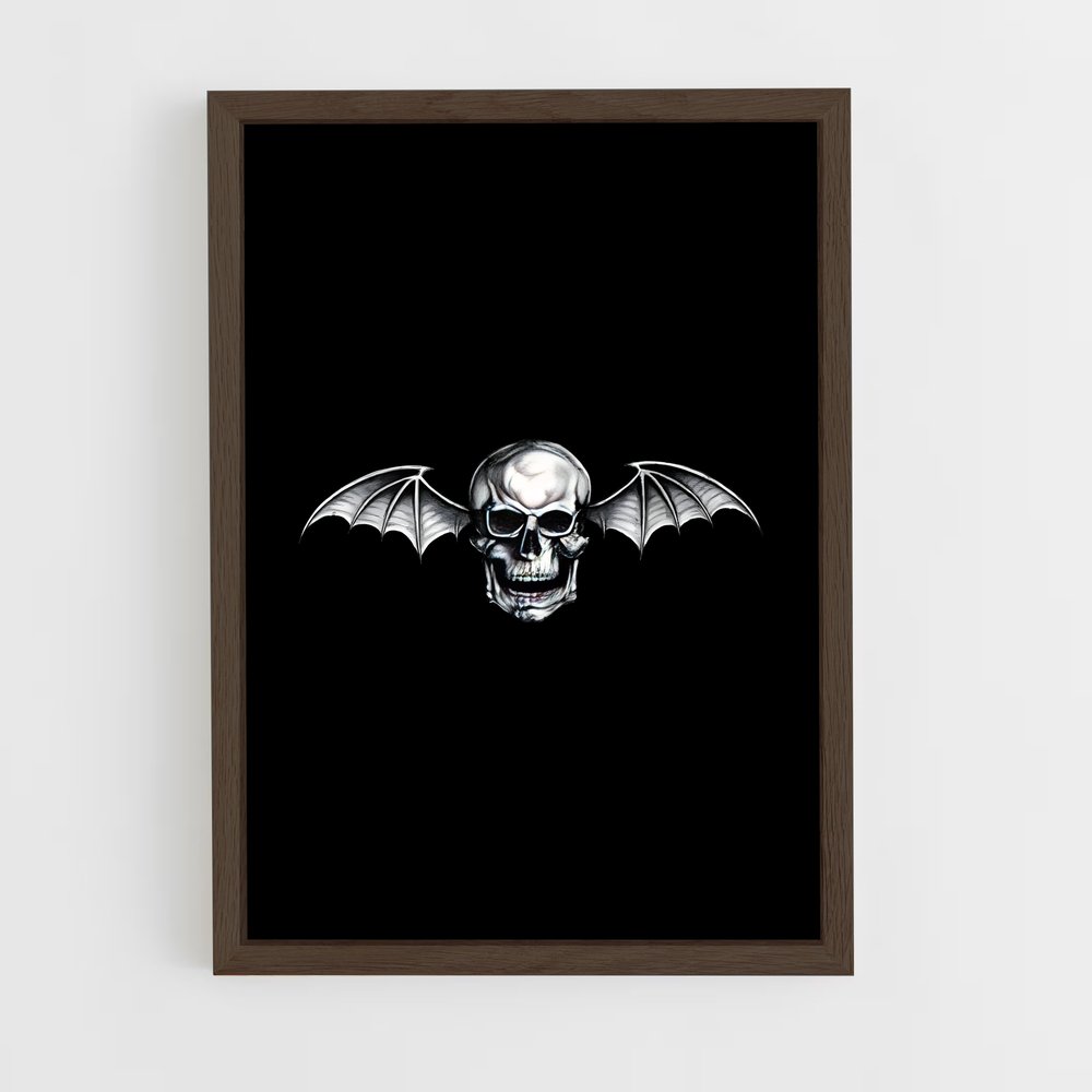 ap-avenged sevenfold-3 cadre Bois foncé