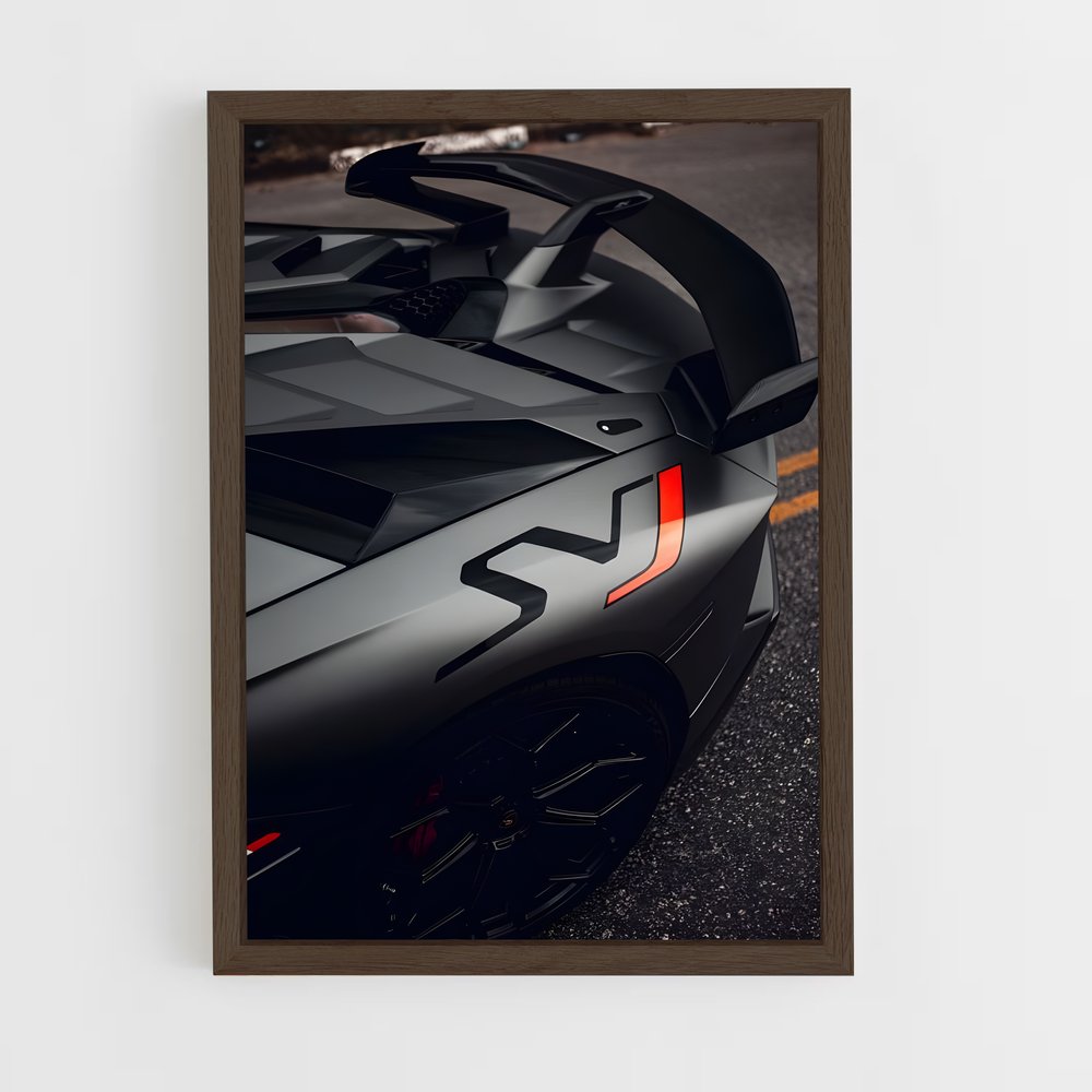 ap-aventador s-1 cadre Bois foncé