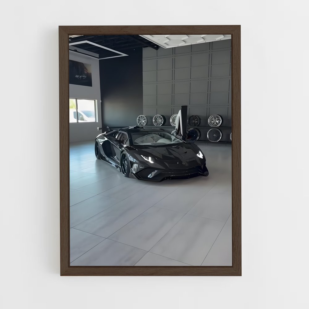 ap-aventador sv-1 cadre Bois foncé
