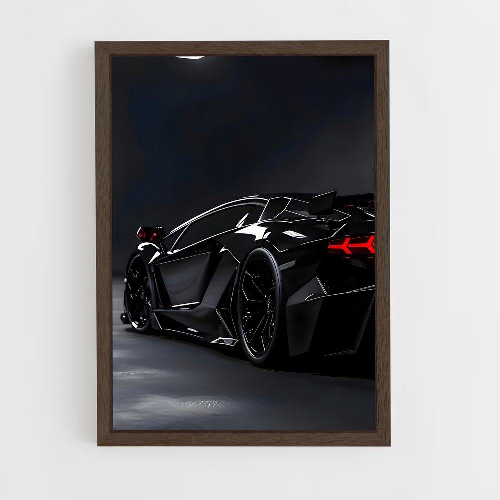 ap-aventador svj-12 cadre Bois foncé