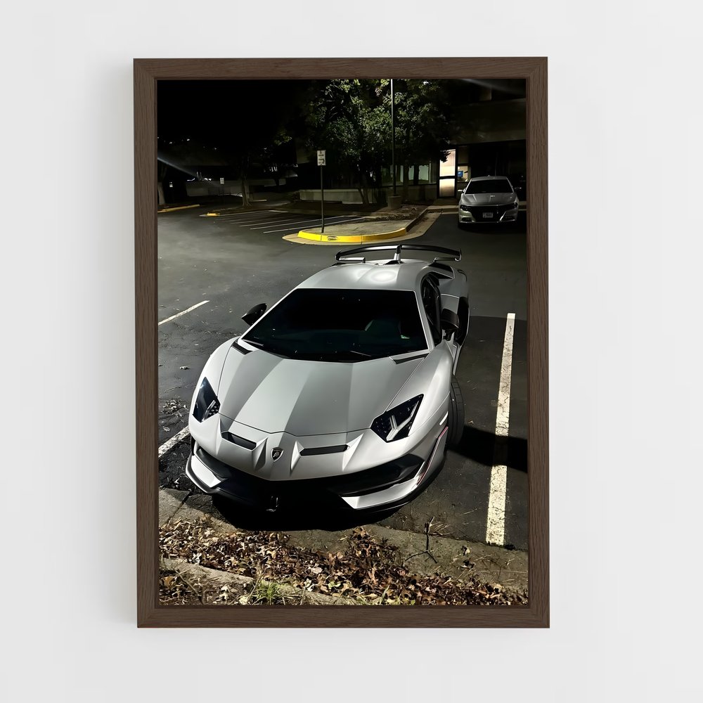 ap-aventador svj-7 cadre Bois foncé