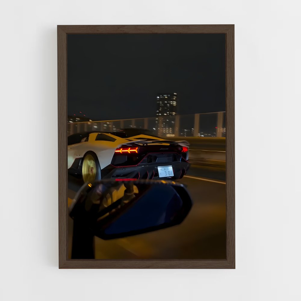ap-aventador svj roadster-3 cadre Bois foncé