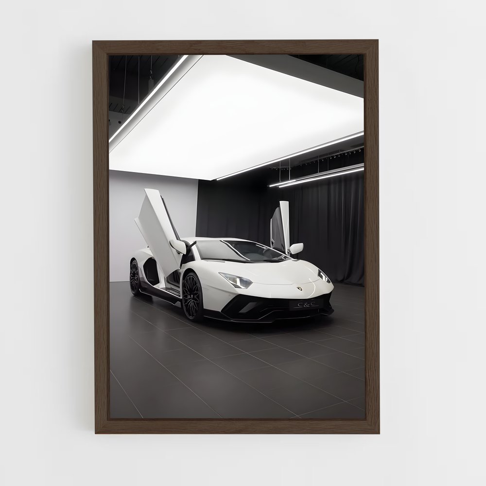 ap-aventador ultimae-1 cadre Bois foncé