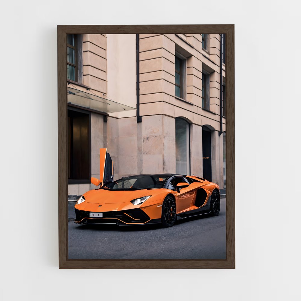 ap-aventador ultimae-4 cadre Bois foncé
