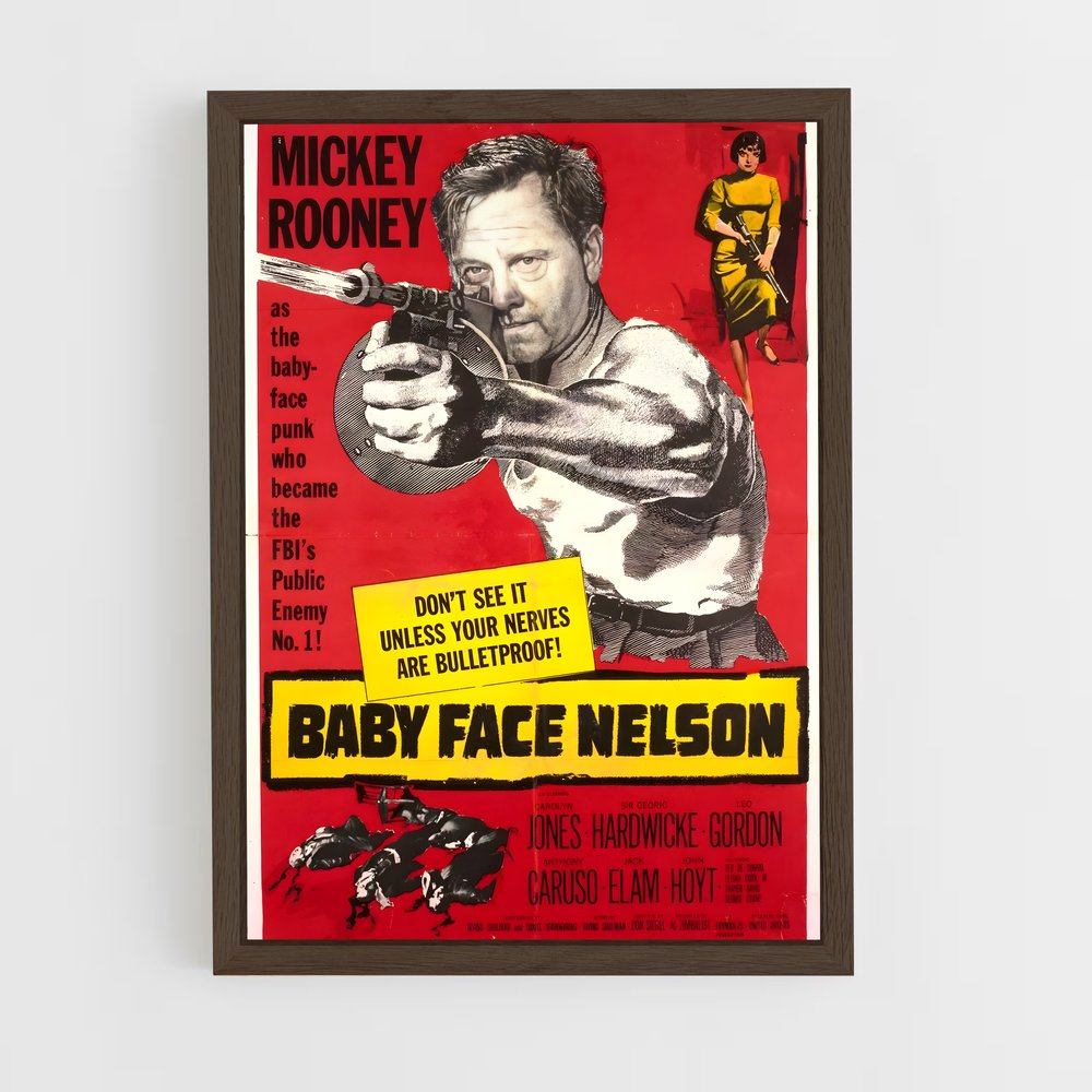 ap-baby face nelson-1 cadre Bois foncé