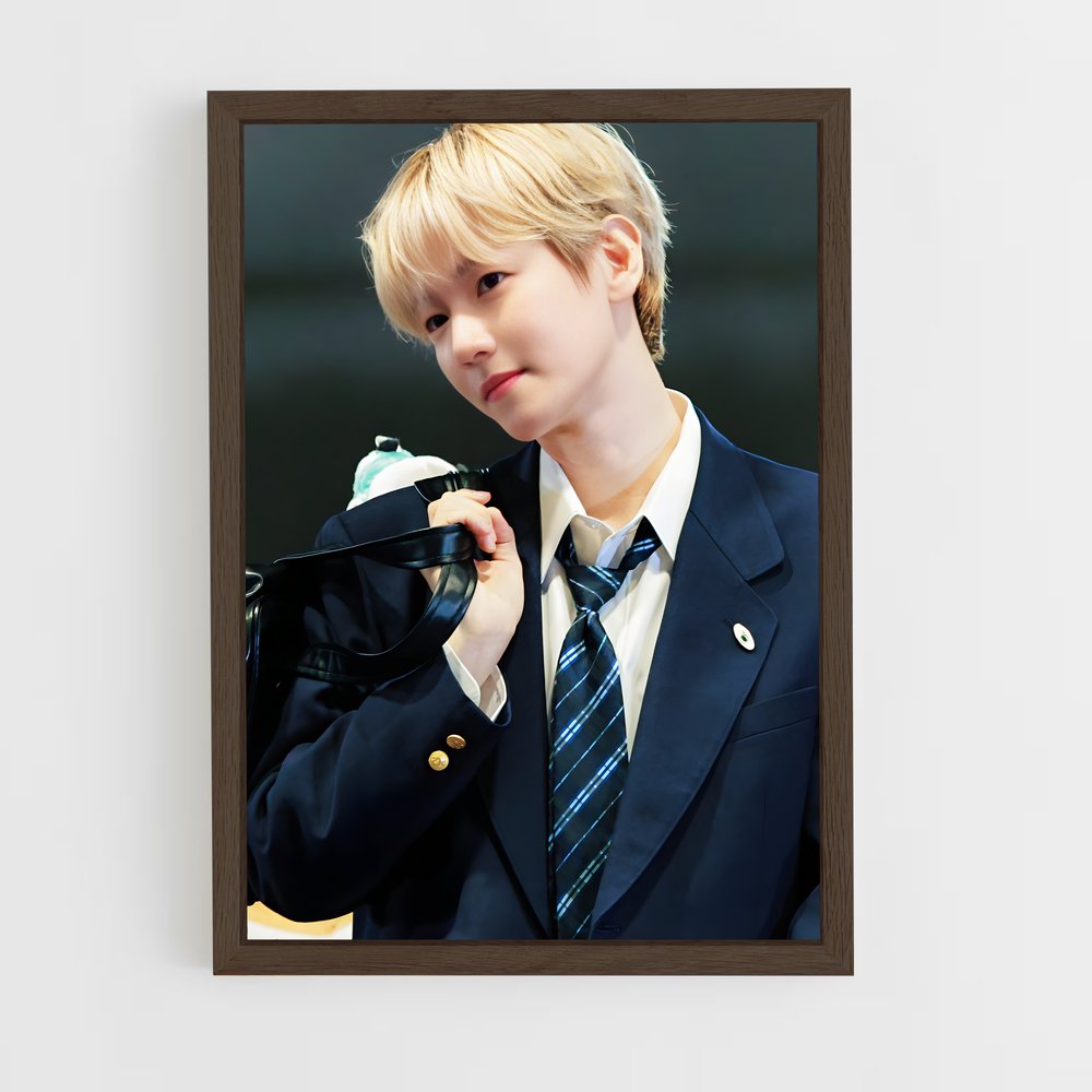 ap-baekhyun-9 cadre Bois foncé