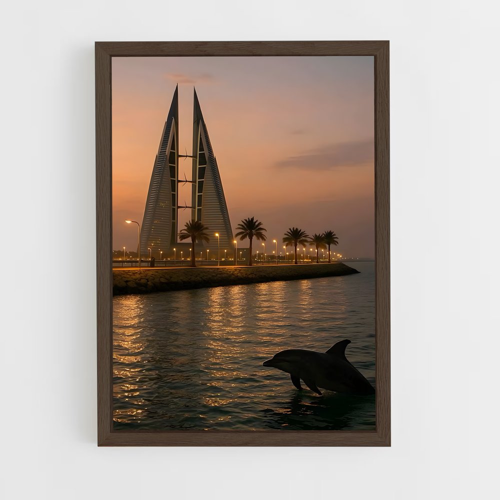 ap-bahrain-1 cadre Bois foncé