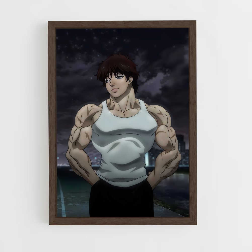 ap-baki-1 cadre Bois foncé