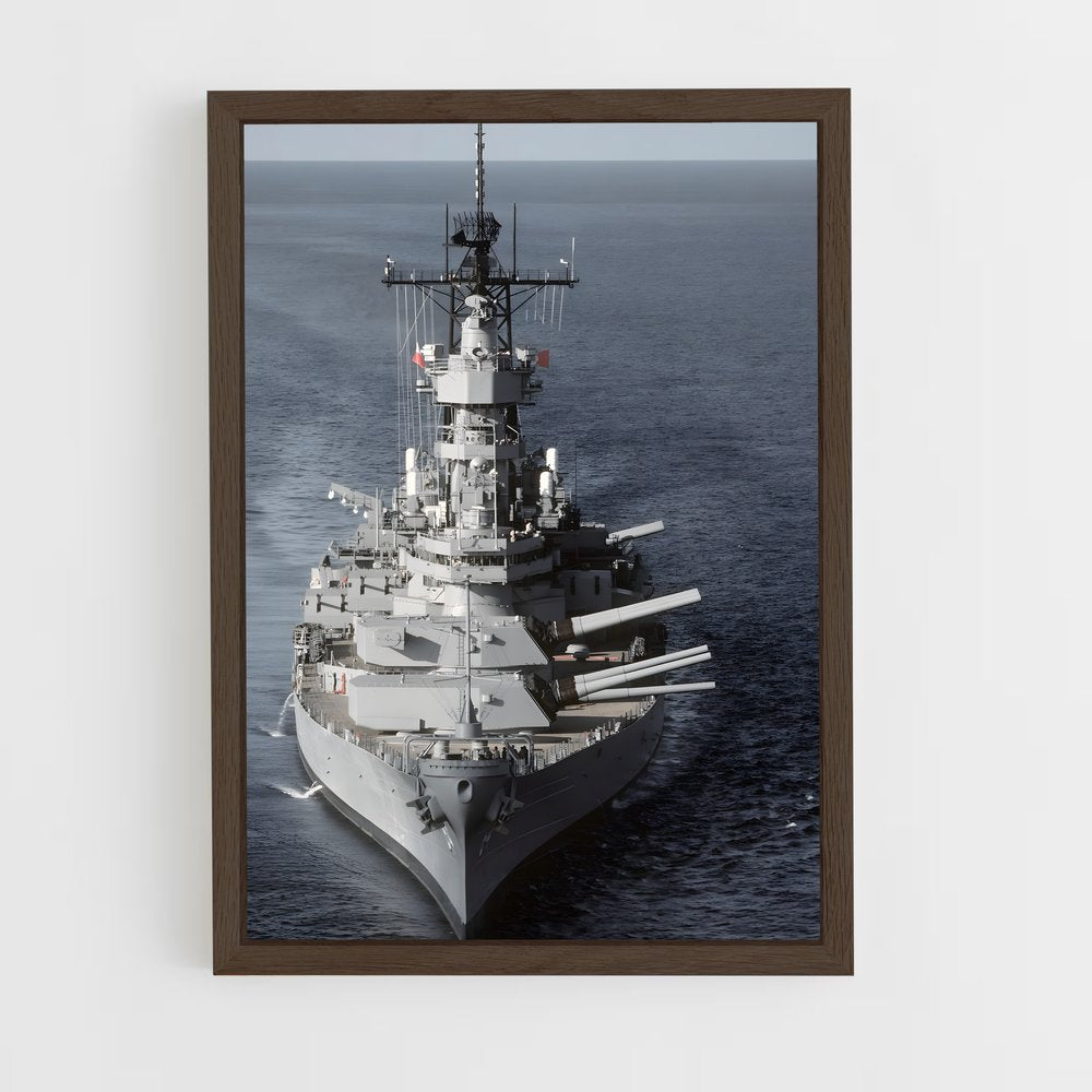 ap-battleships-1 cadre Bois foncé