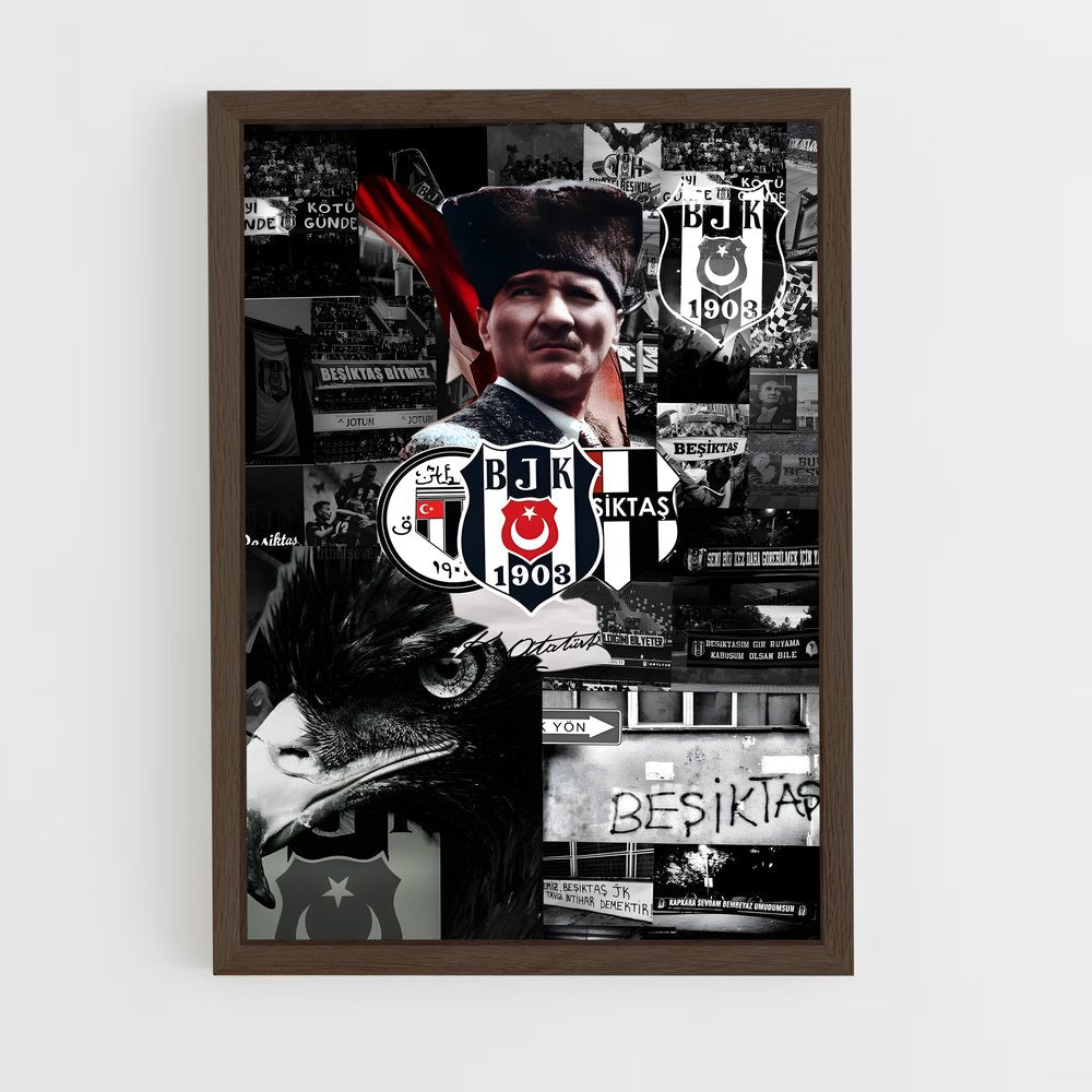 ap-besiktas jk-15 cadre Bois foncé