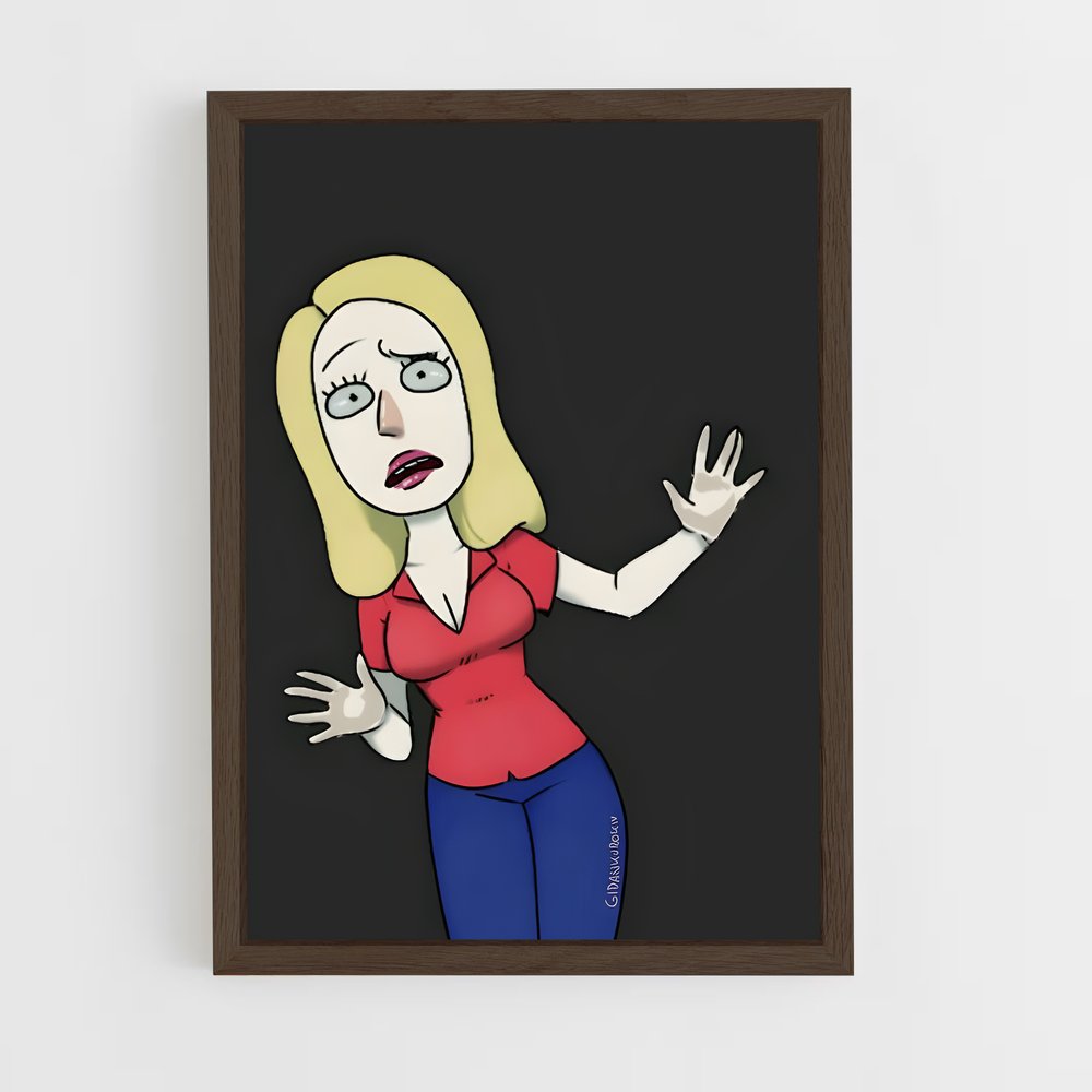 ap-beth smith-2 cadre Bois foncé