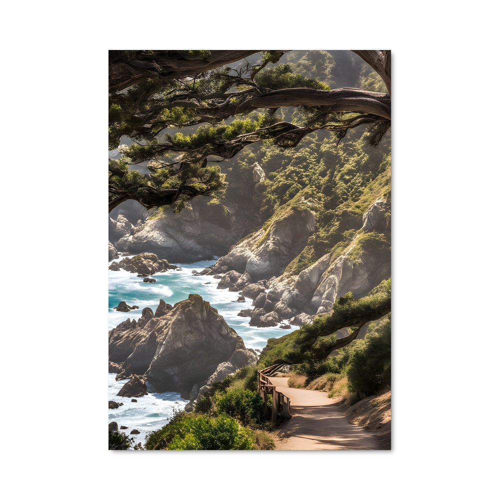 Poster Chemin Vers Le Sable