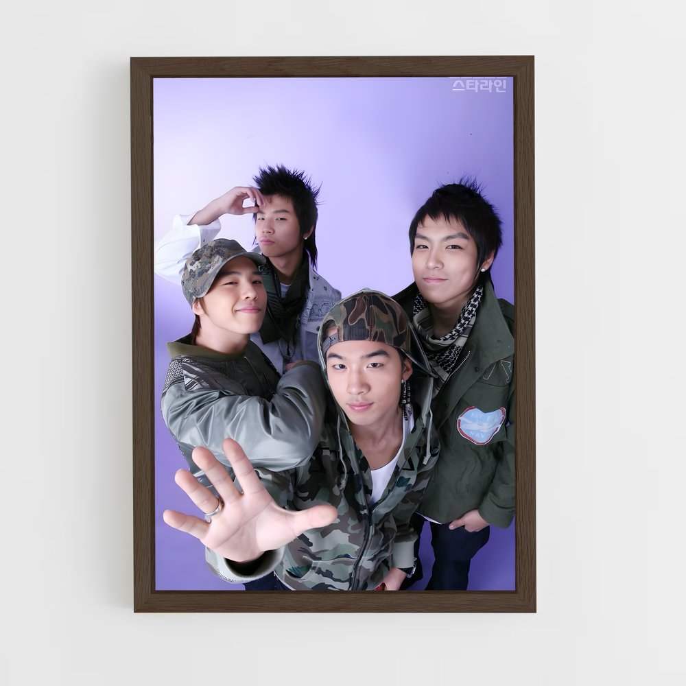 ap-big bang-5 cadre Bois foncé