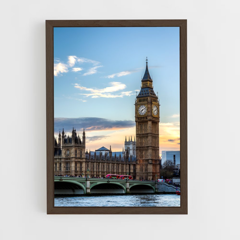 ap-big ben-2 cadre Bois foncé