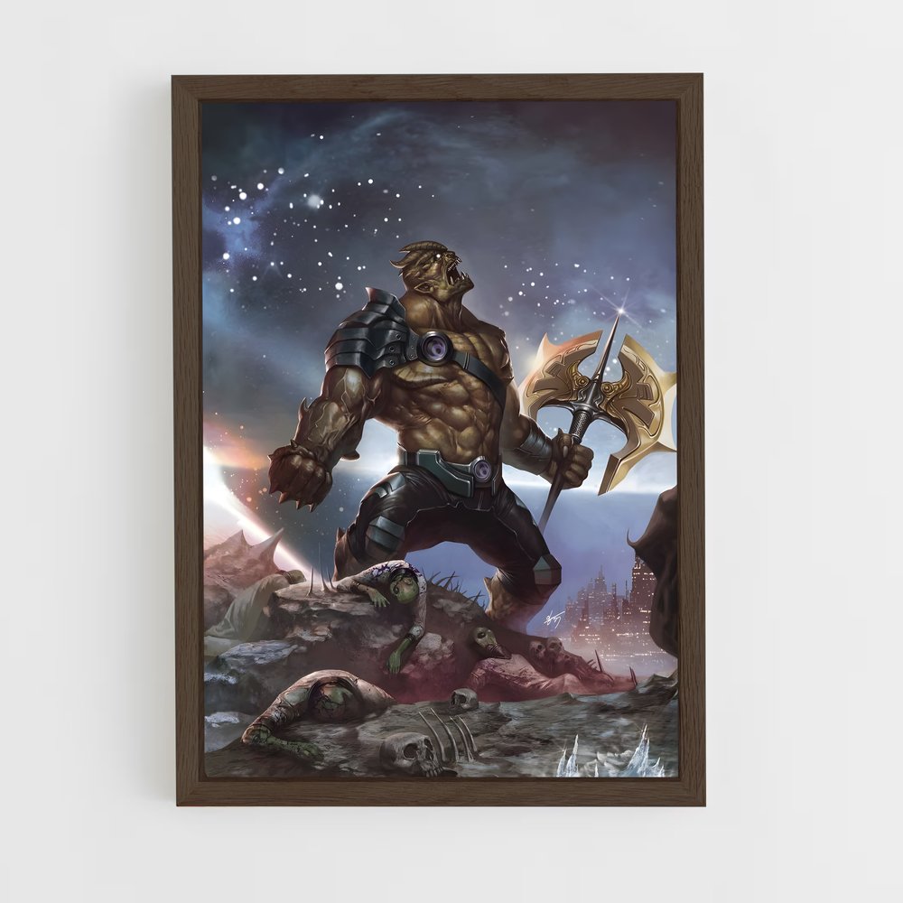 ap-black order-3 cadre Bois foncé