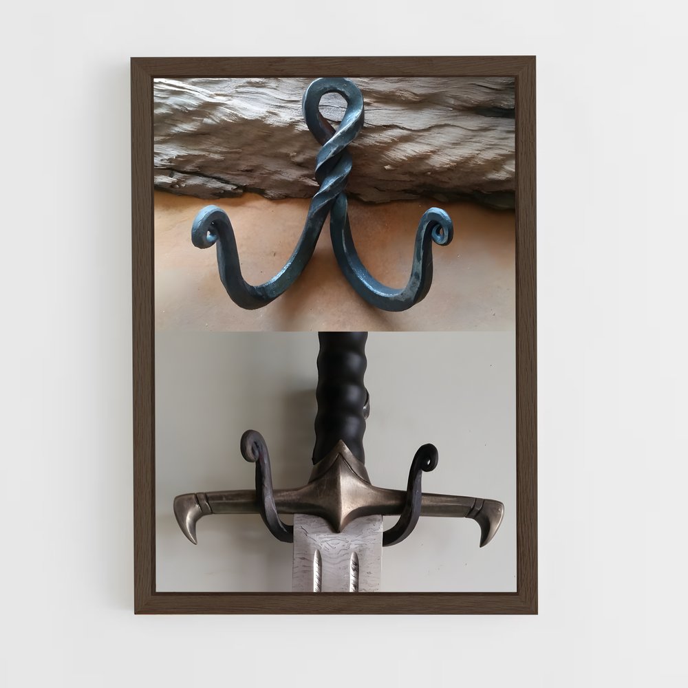 ap-blacksmith-6 cadre Bois foncé