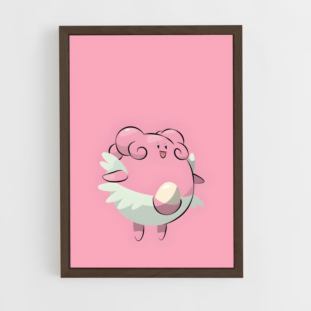 ap-blissey-3 cadre Bois foncé