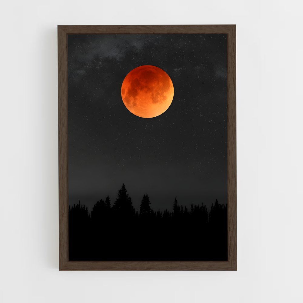 ap-blood moon-11 cadre Bois foncé