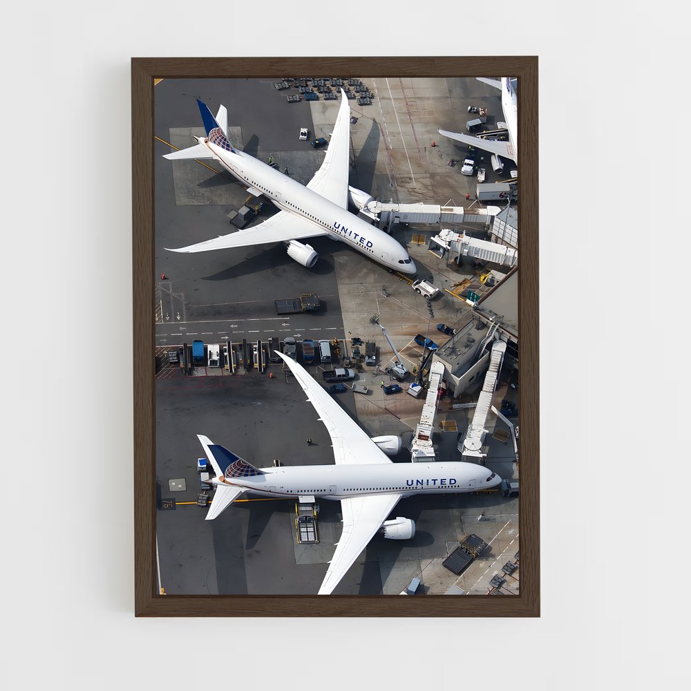 ap-boeing 787 dreamliner-3 cadre Bois foncé