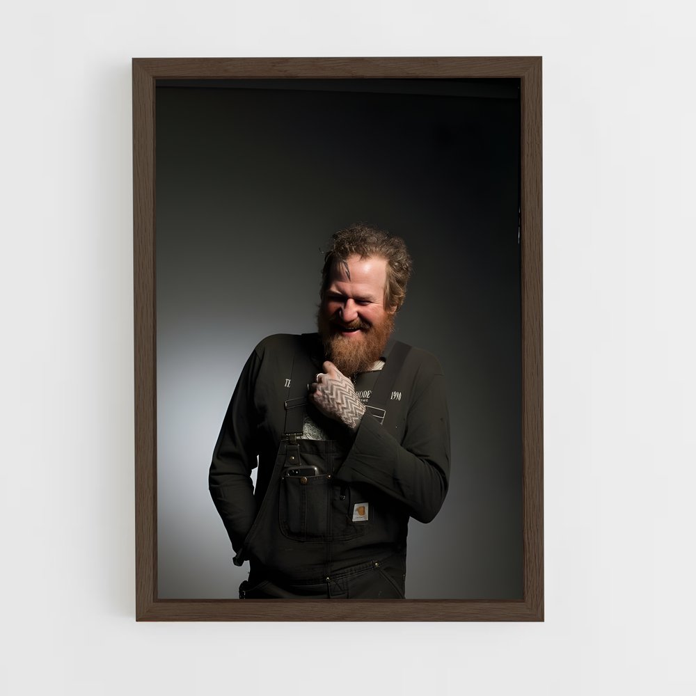 ap-brent hinds-5 cadre Bois foncé