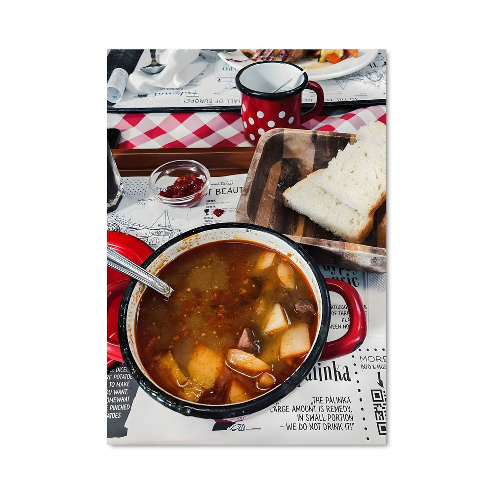 Poster Soupe et Pain à Buda